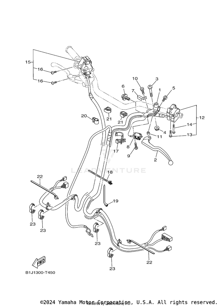 Handle Switch Lever Schematic