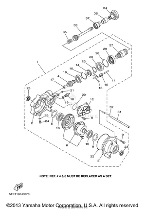 Front Differential Schematic
