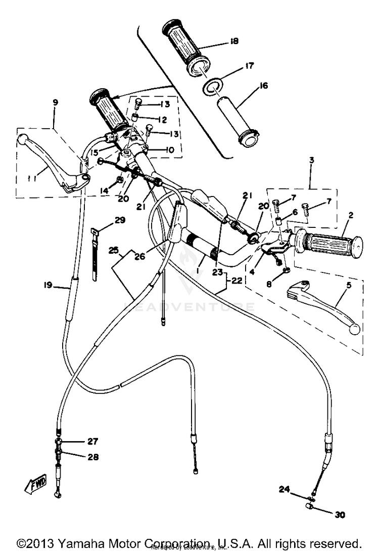 Handle Wire Yz80d Schematic