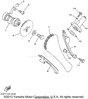 Camshaft Chain Schematic