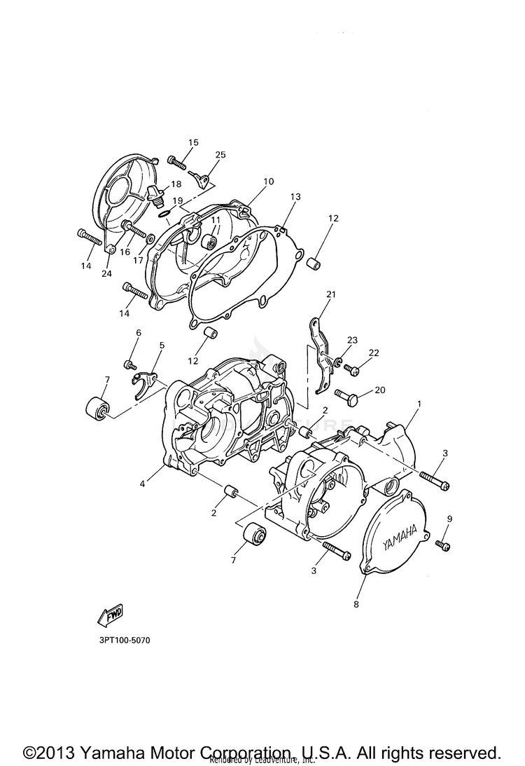 Crankcase Schematic