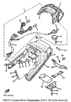 Taillight Tail Cover Tool Schematic