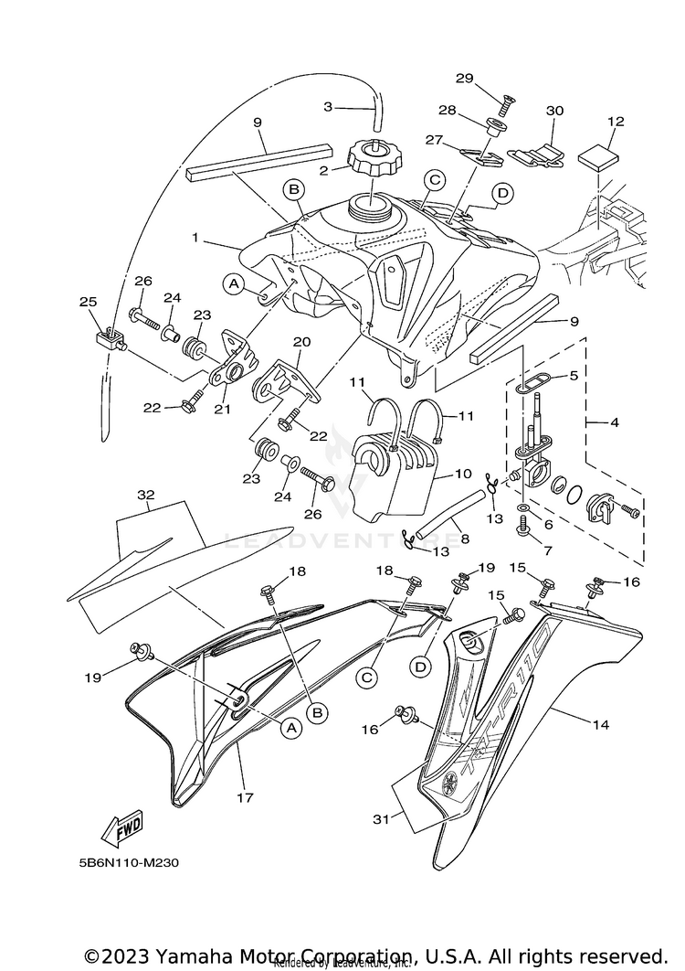 Fuel Tank Schematic