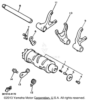 Shift Cam Schematic
