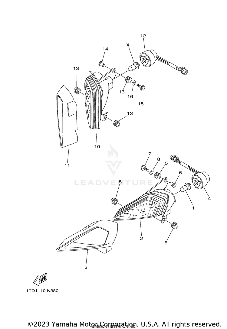 Headlight Schematic