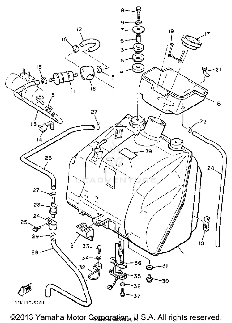 Fuel Tank Schematic