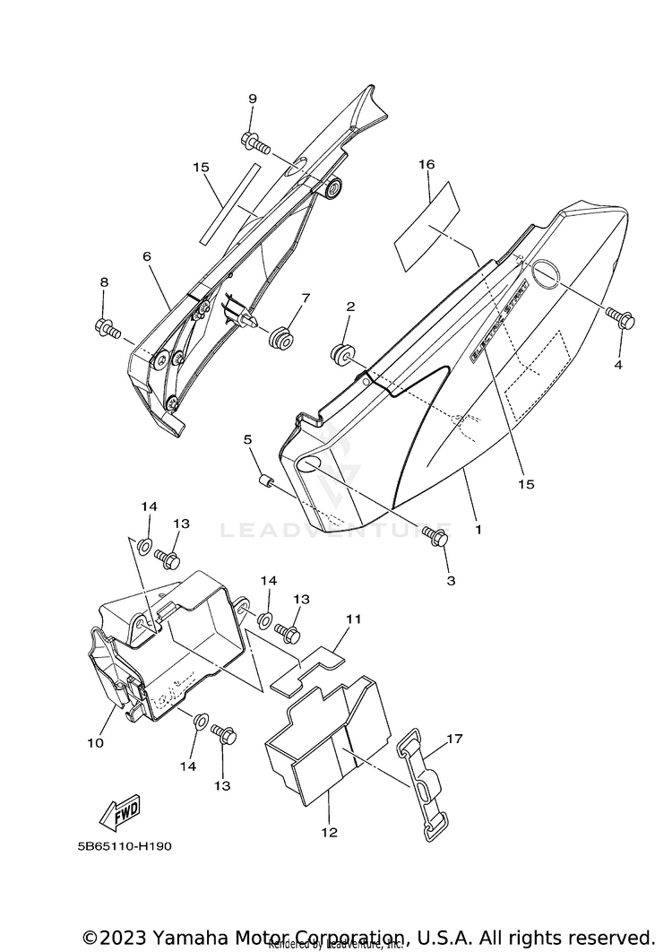 Side Cover Schematic