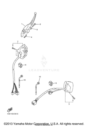 Handle Switch Lever Schematic
