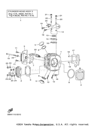 Cylinder Head Schematic