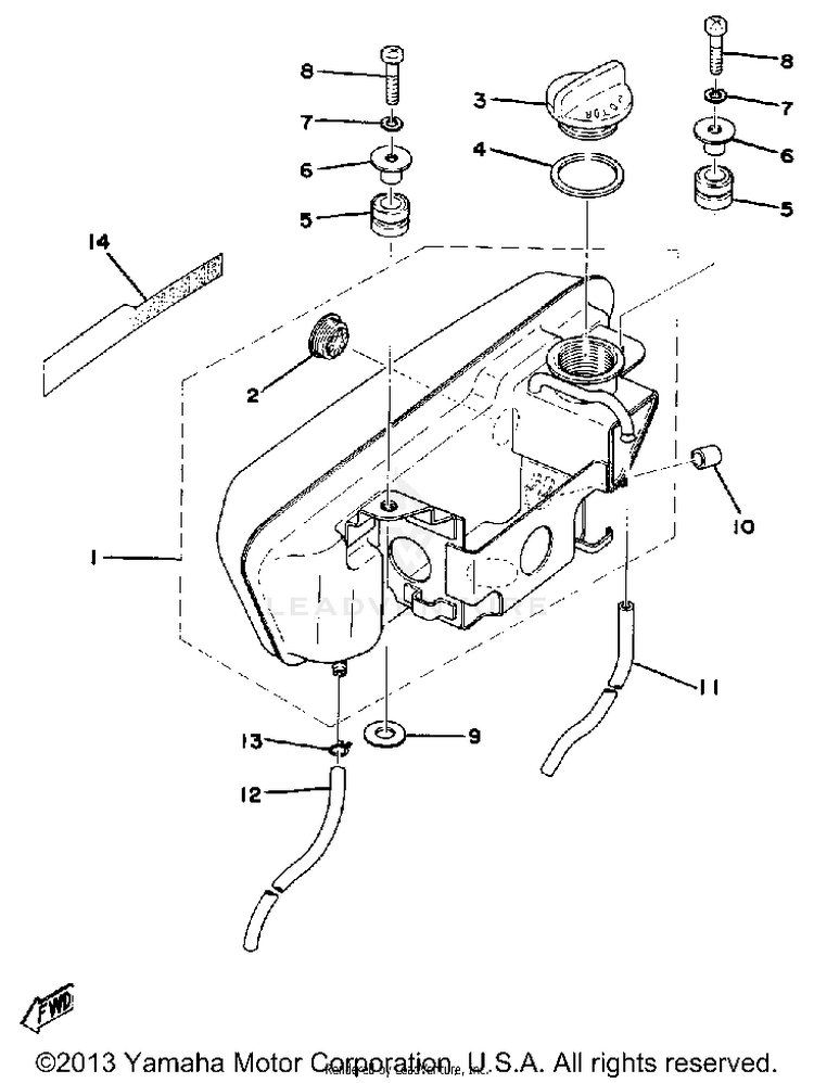 Oil Tank Schematic