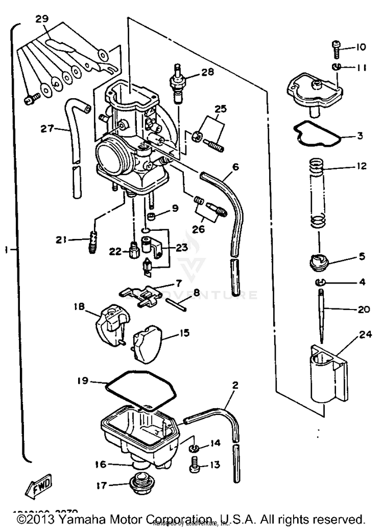 Carburetor Schematic