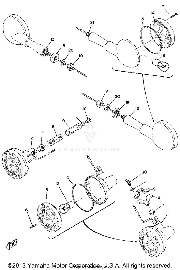 Flasher Lamp Schematic
