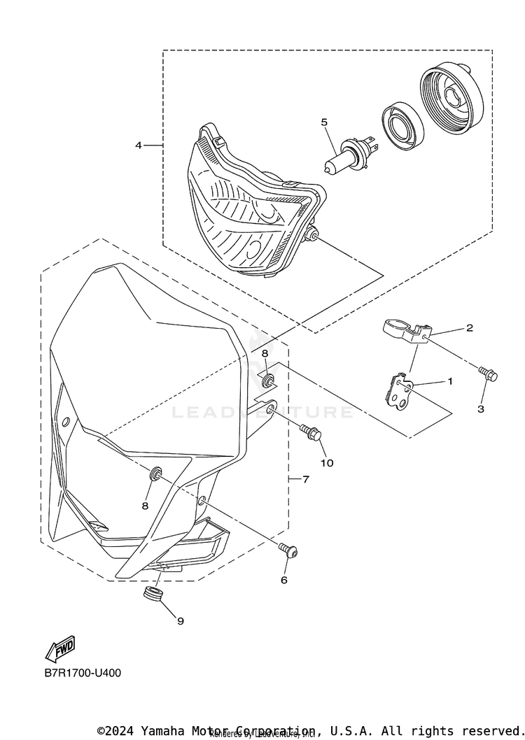 Headlight Schematic