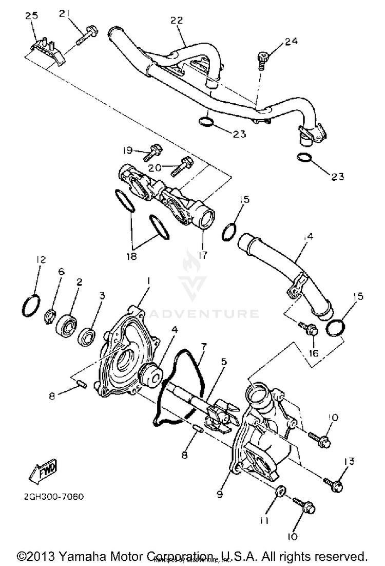 Water Pump Schematic