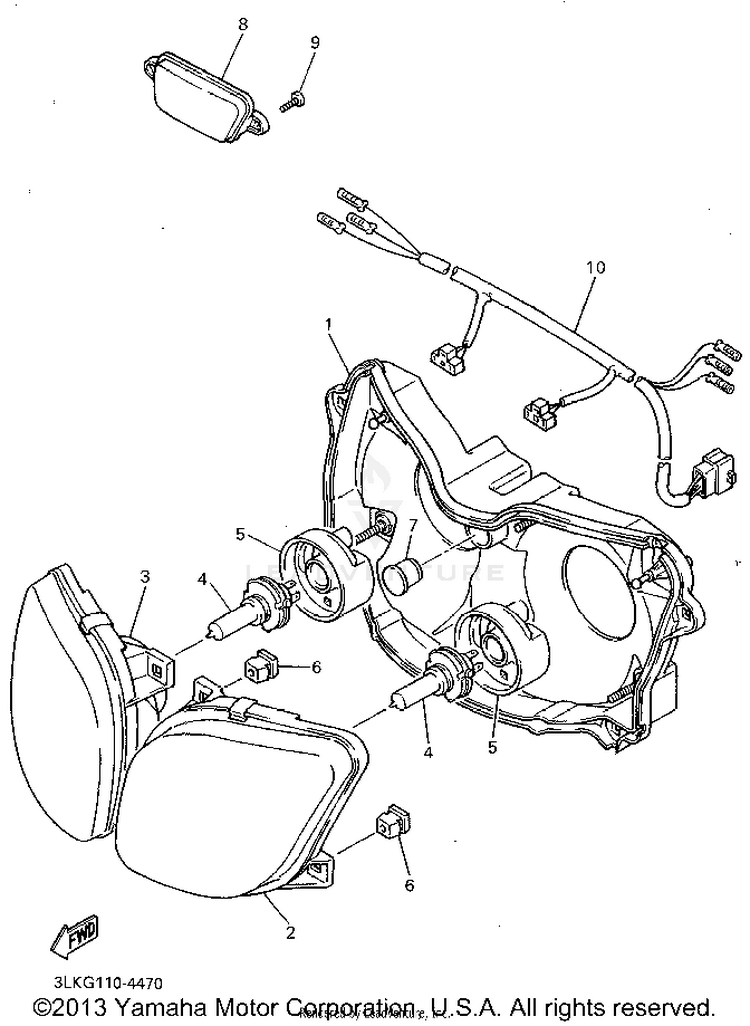 Headlight Schematic