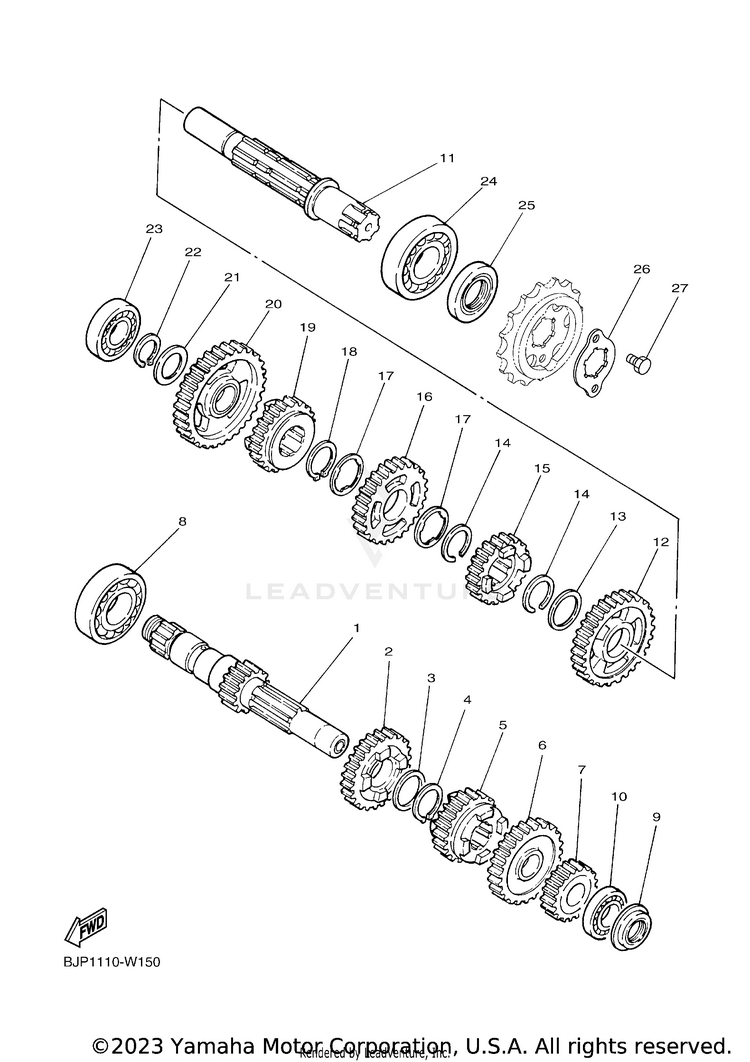 Transmission Schematic