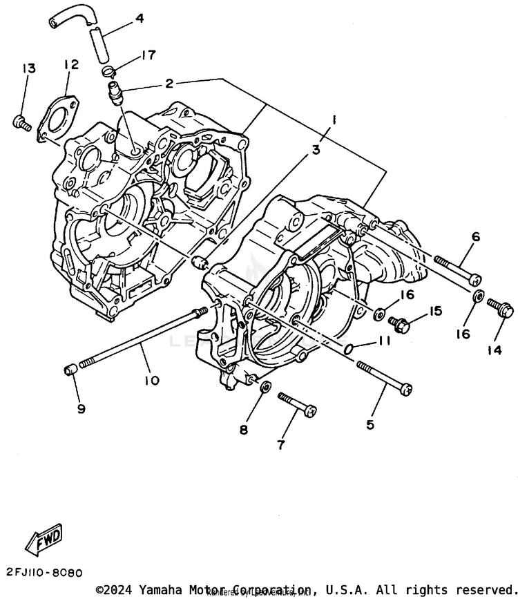 Crankcase Schematic