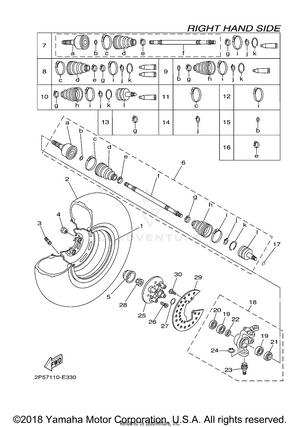 Front Wheel 2 Schematic