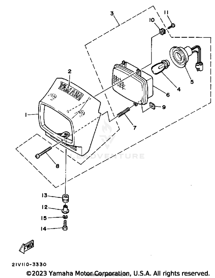 Headlight Schematic