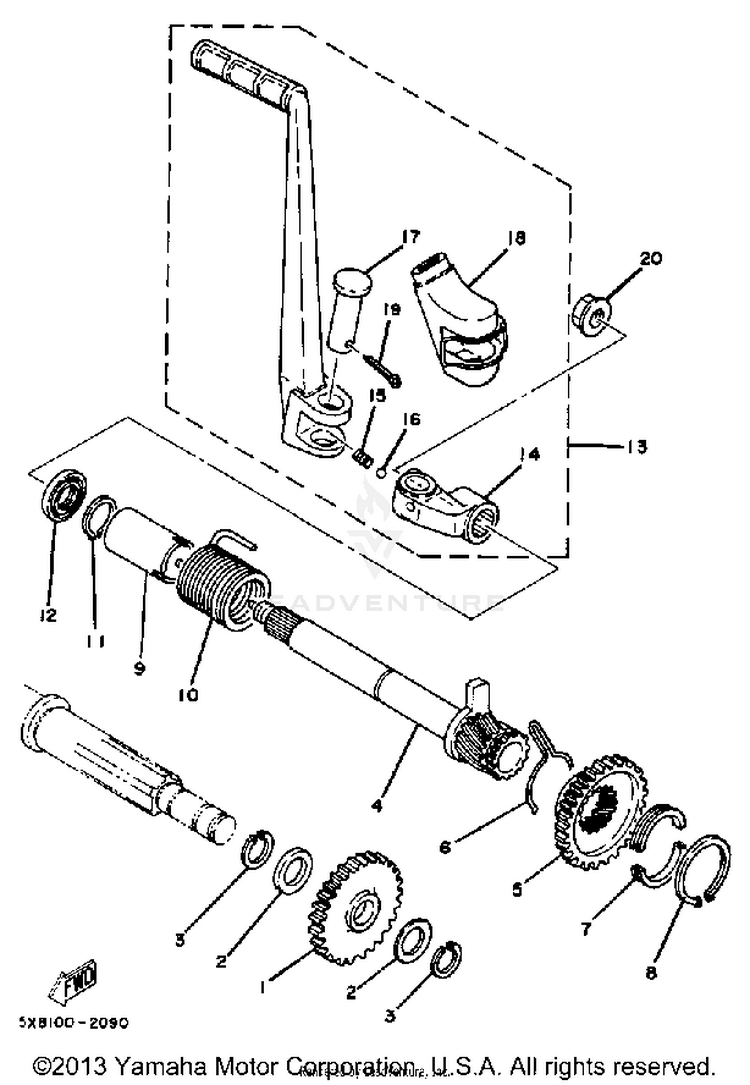 Kick Stater Schematic