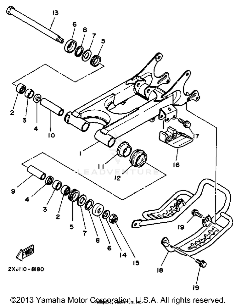 Swing Arm Schematic
