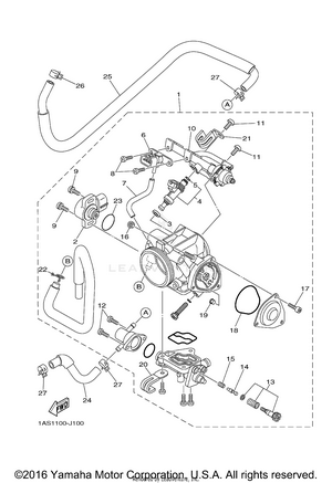 Throttle Body Assy 1 Schematic