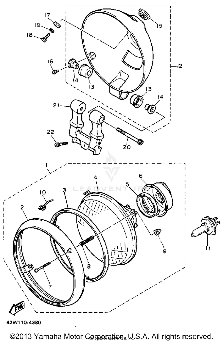 Headlight Schematic