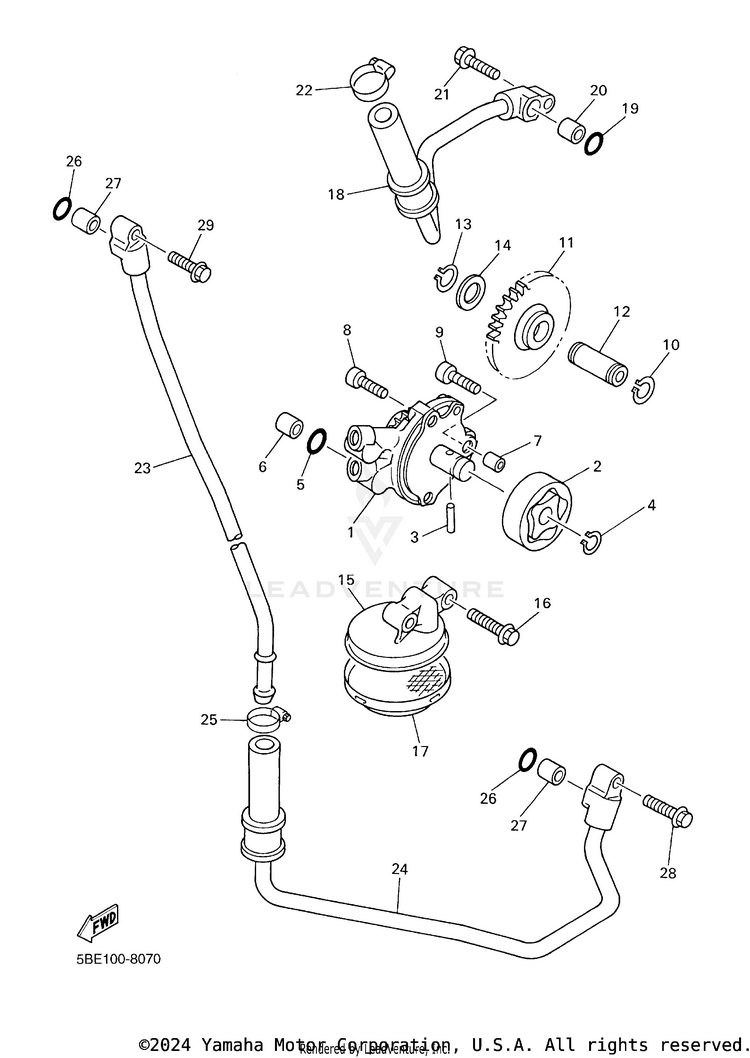 Oil Pump Schematic