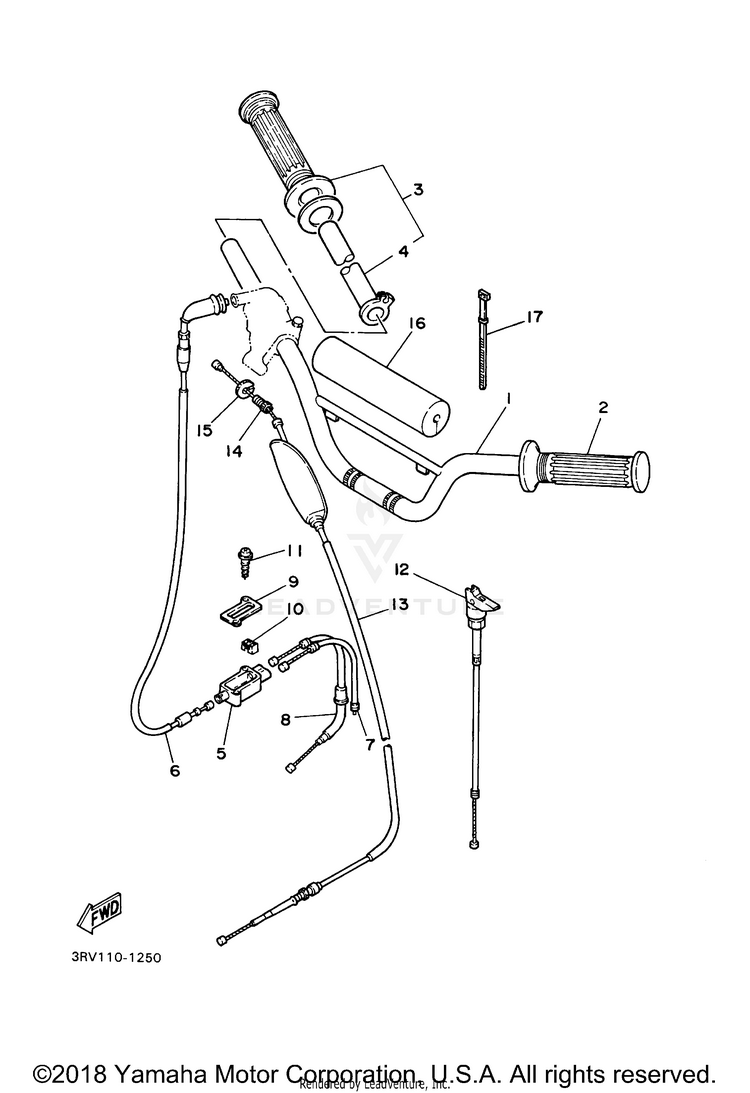 Steering Handle Cable Schematic