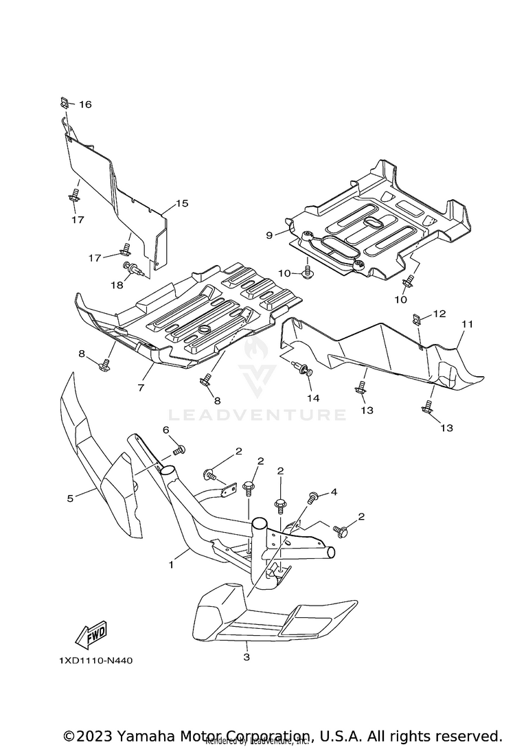 Guard VIKING EPS SE - YXM700PSFS - 2015 Schematic