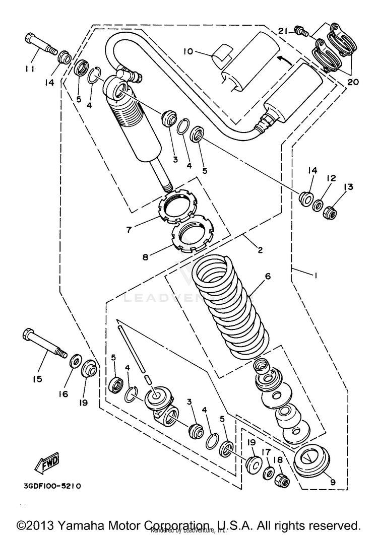 Rear Suspension Schematic