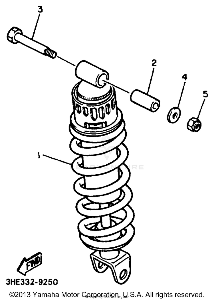 Rear Suspension Schematic