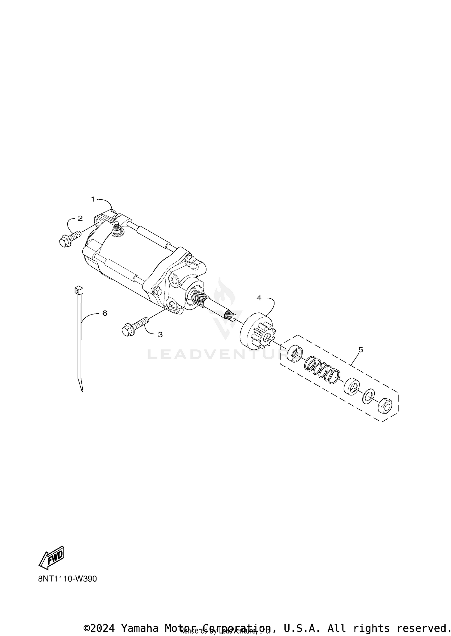 STARTING MOTOR