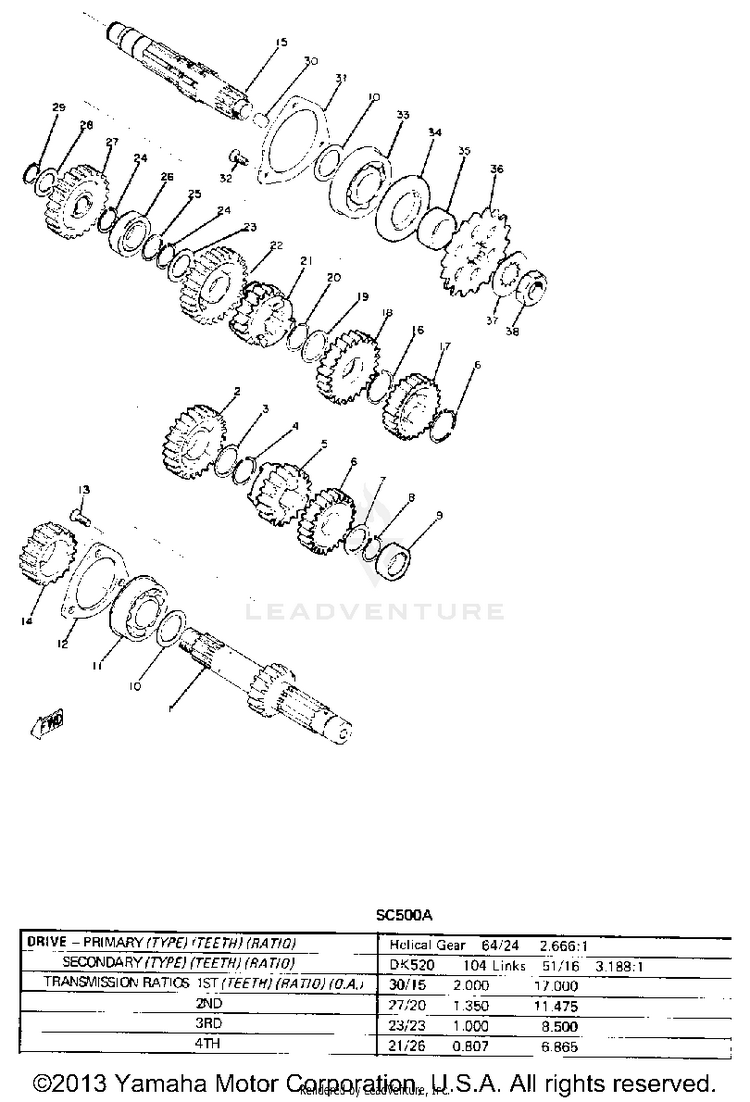 Transmission Schematic