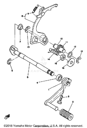 Shift Shaft Schematic