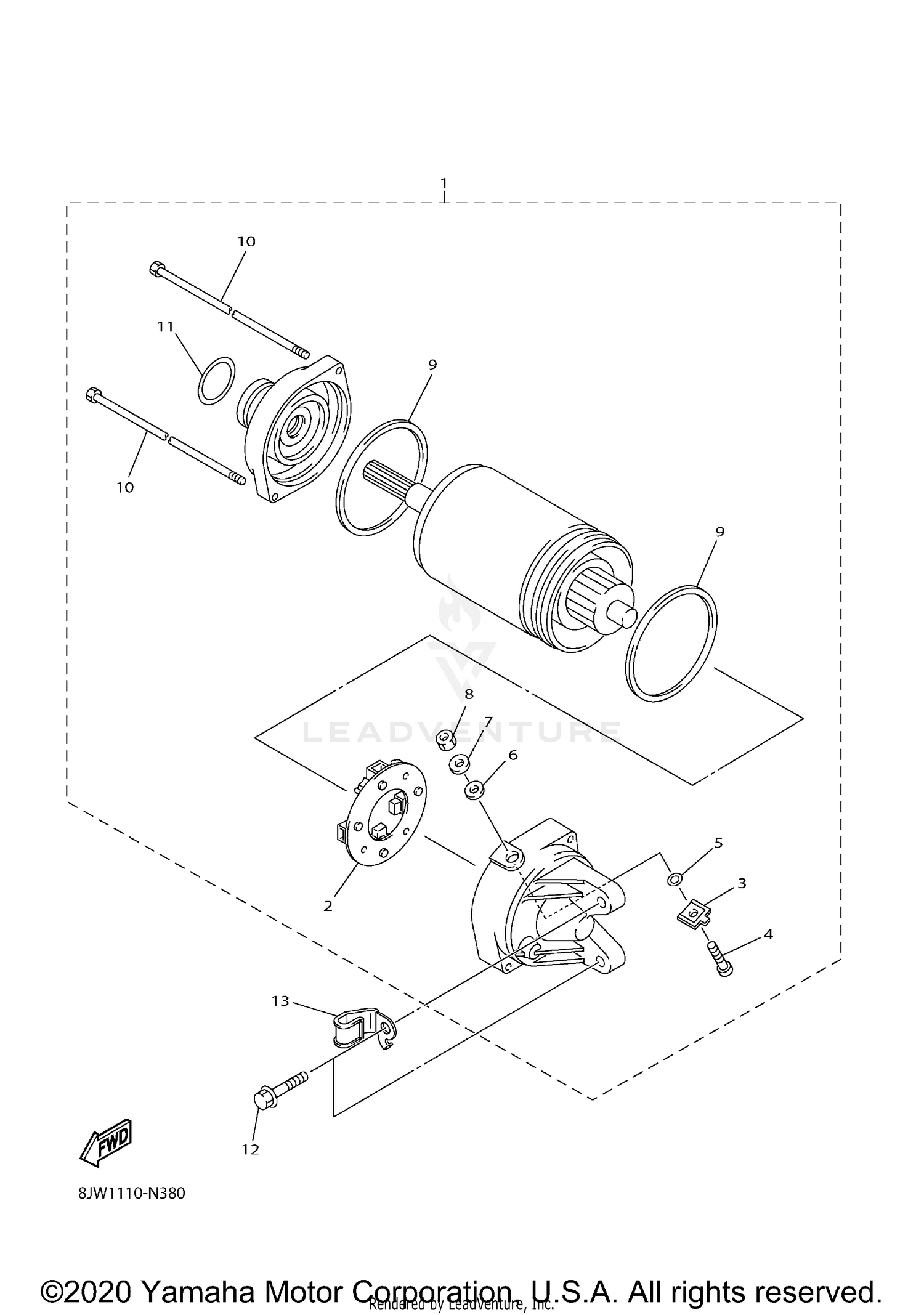 STARTING MOTOR