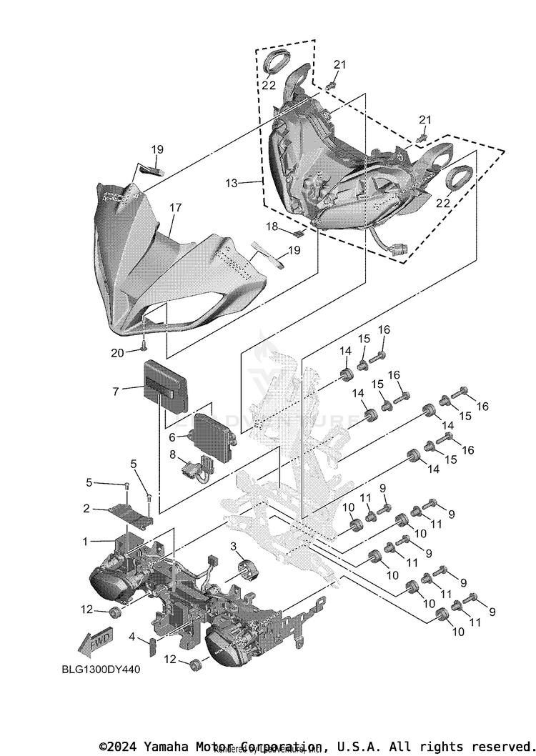 Headlight Schematic