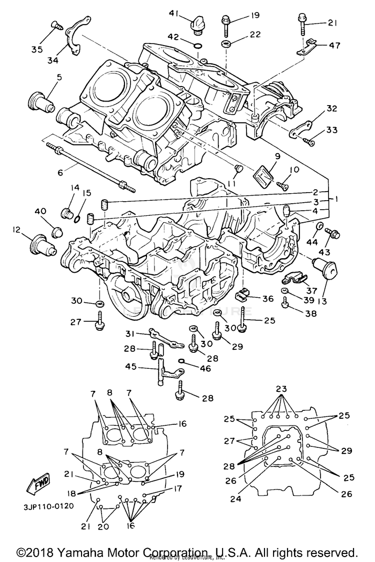 Crankcase Schematic