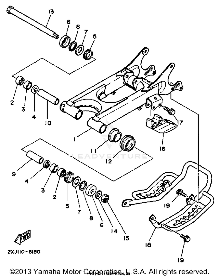 Swing Arm Schematic