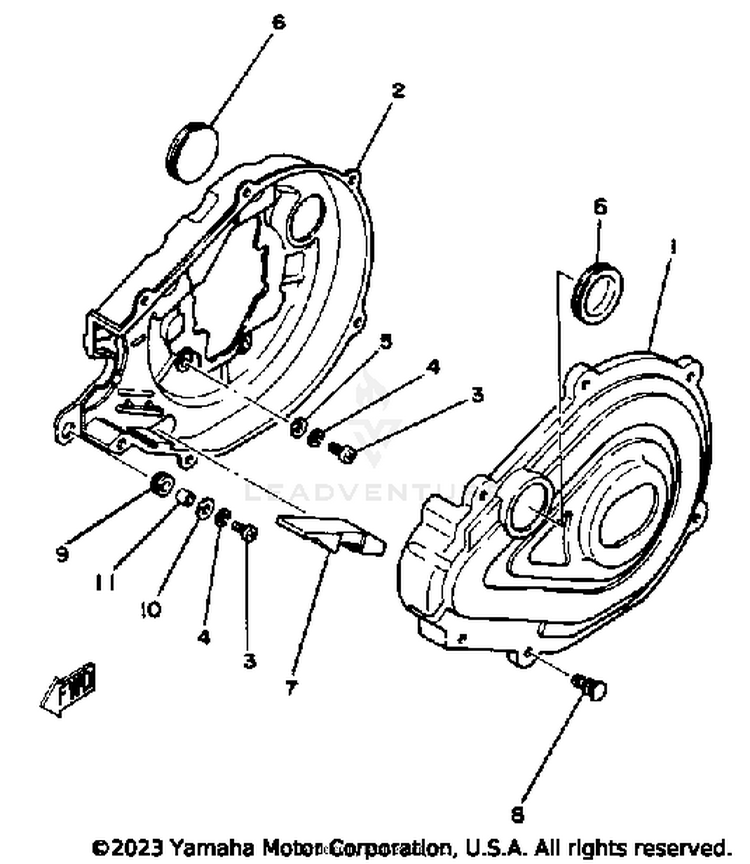 Chaincase Schematic
