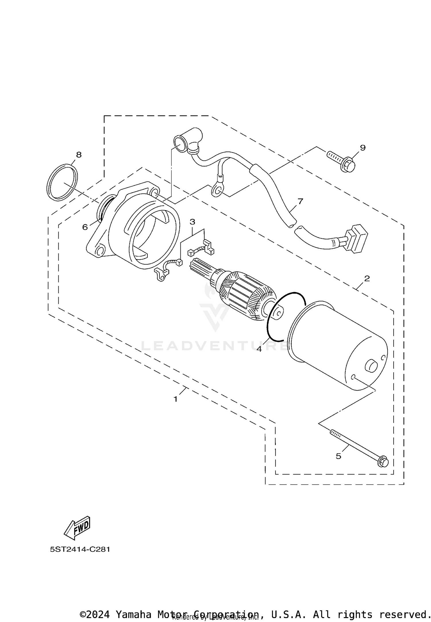STARTING MOTOR