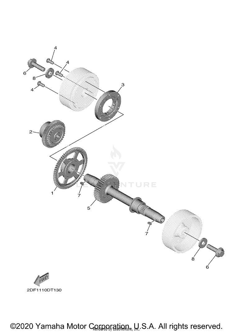 Starter STAR VENTURE - XV19FML - 2021 Schematic