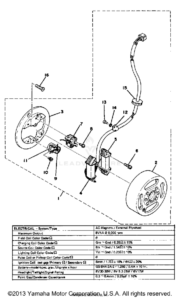 Generator Gt80e GT80E - 1978 Schematic
