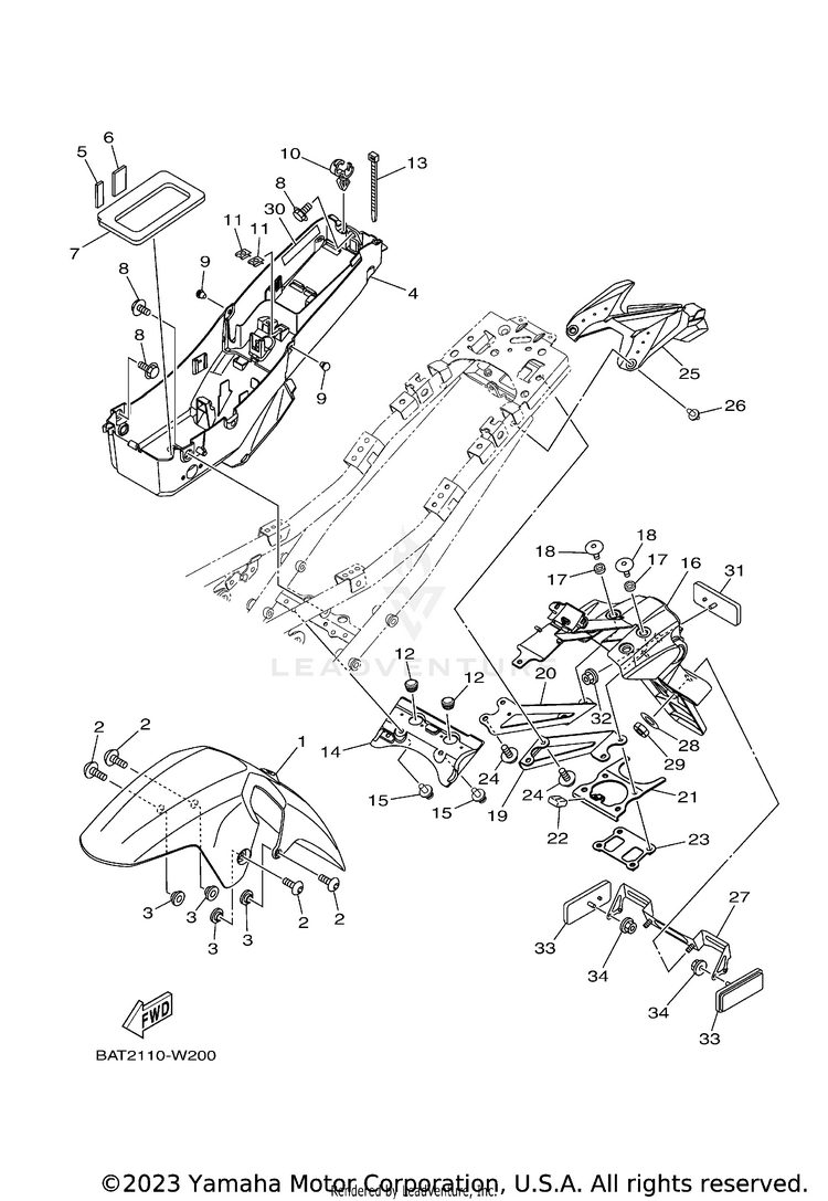 Fender MT07 - MT07MCB - 2021 Schematic