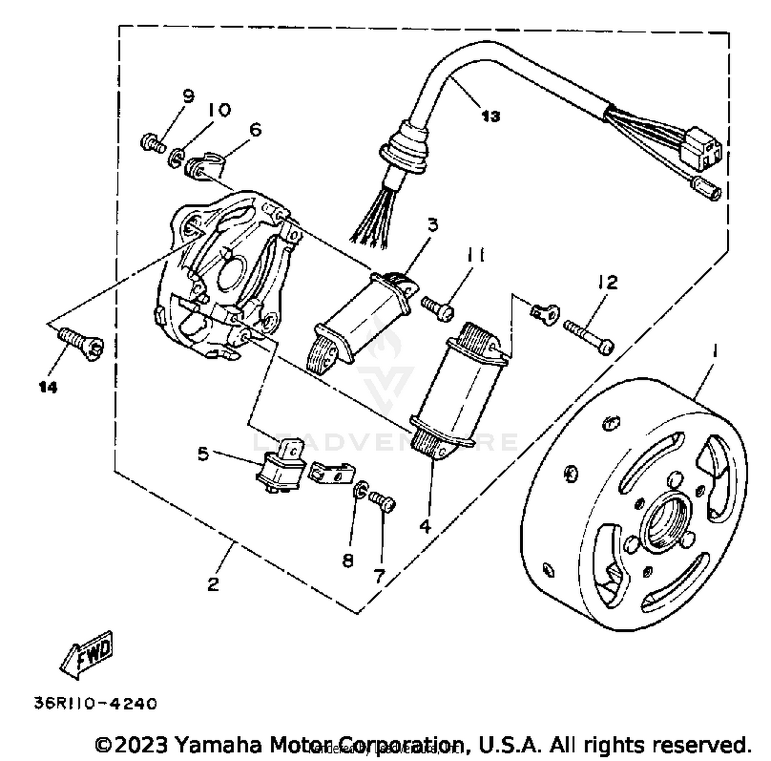 Assembly diagram
