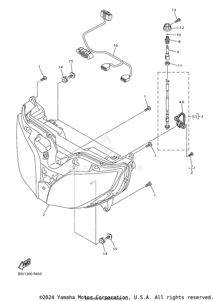 Headlight Schematic