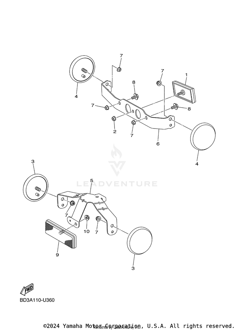 Electrical 2 RAPTOR 90 - YFM09RYXML - 2021 Schematic