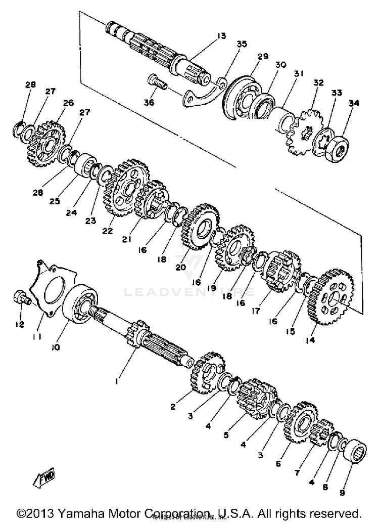 Transmission Schematic