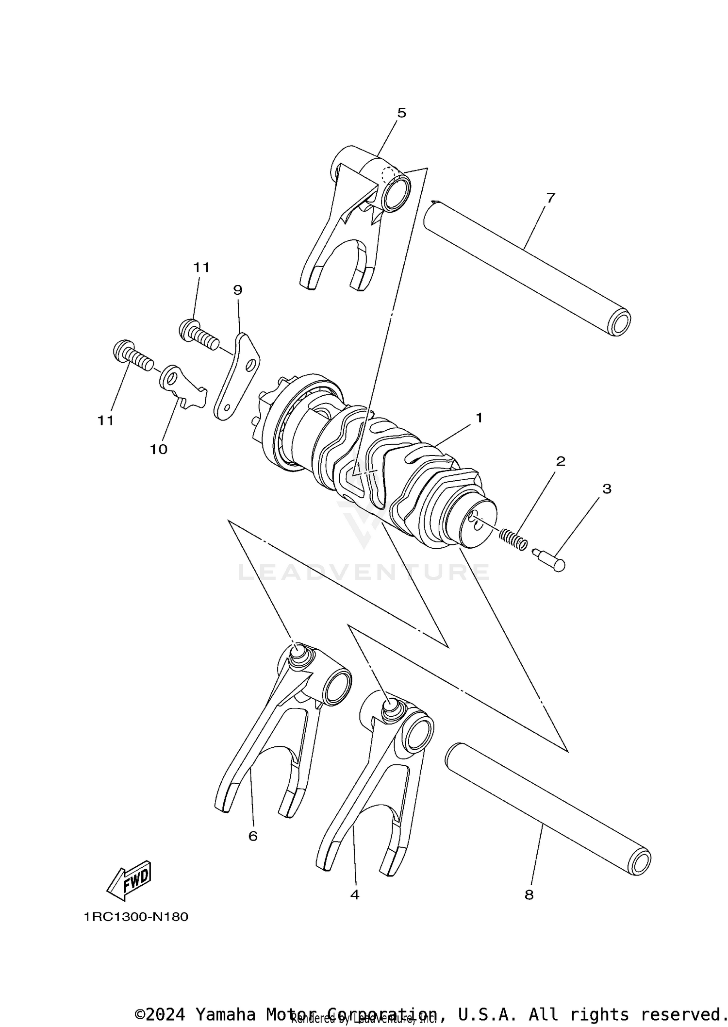 SHIFT CAM & FORK