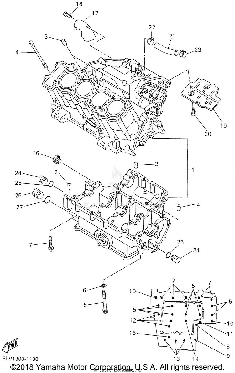Crankcase Schematic